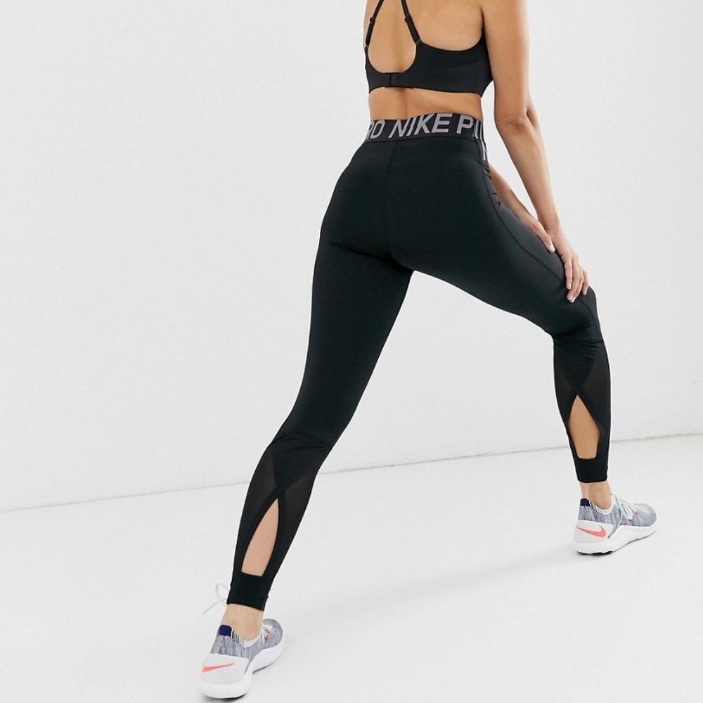 Nike BQ8318-010 Training Crossover Intertwist 7/8 Tights Black